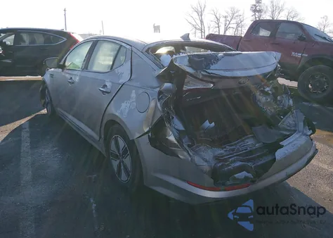 2013 Kia Optima Hybrid Lx from USA, damaged, VIN KNAGM4AD9D5043611